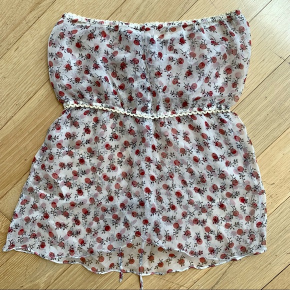 FROSTFRENCH Sexy Chiffon Cami Top- Sz M - Picture 3 of 6